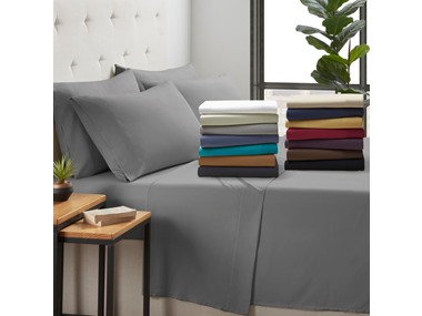 $23.99, Was $99, 75% Off! Kathy Ireland Rayon From Bamboo Cooling Sheet Set dealfomo