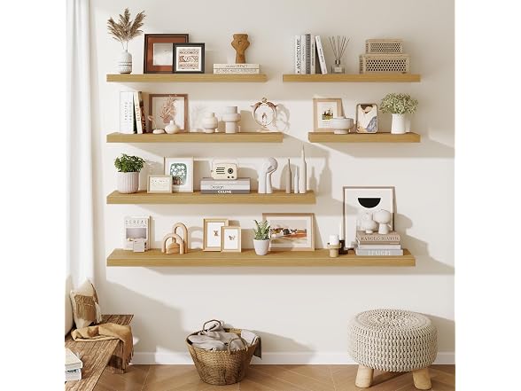 Fun Memories 48 Inch Floating Shelves