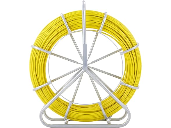 Fish Tape Fiberglass, 656 ft, 1/4 inch, Duct