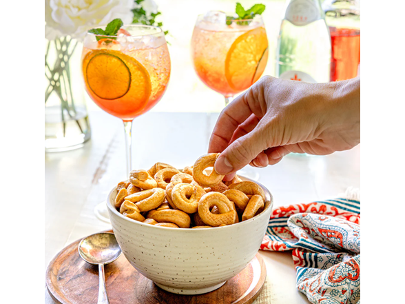 (4pk) Bona Furtuna Taralli Baked Organic Knots