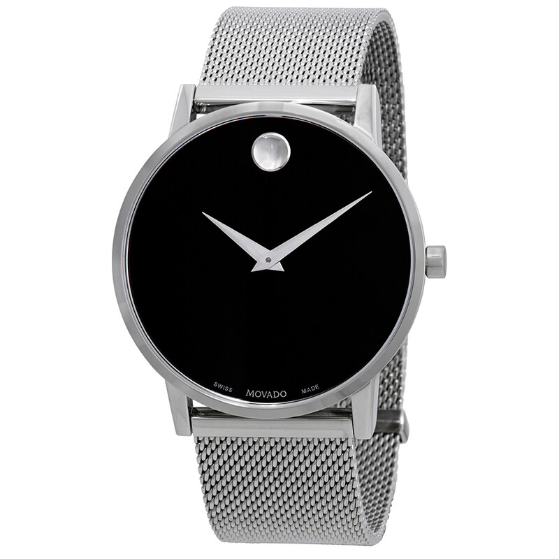 Movado Mens Swiss Museum Classic Mesh Watch - Gallery 2