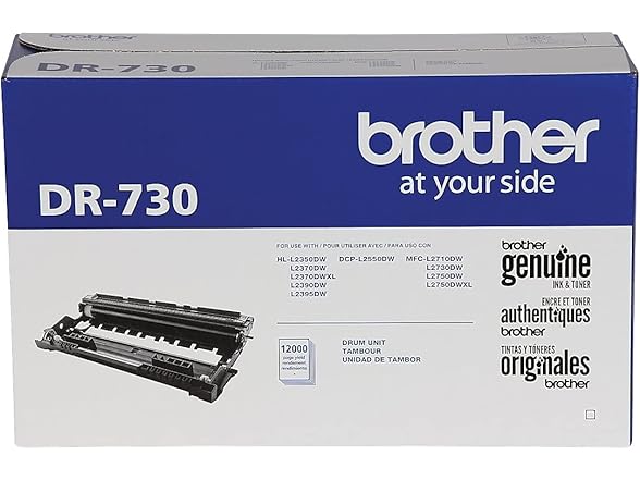 Brother BROTHER DR730 Brother Genuine DR730 Drum Unit, Up to