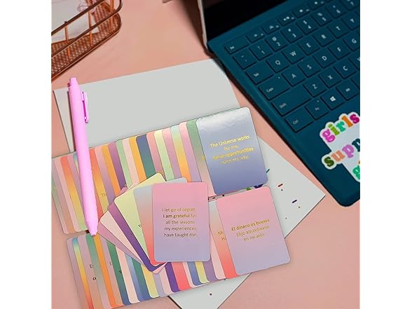 Manifestation Daily Affirmation Cards