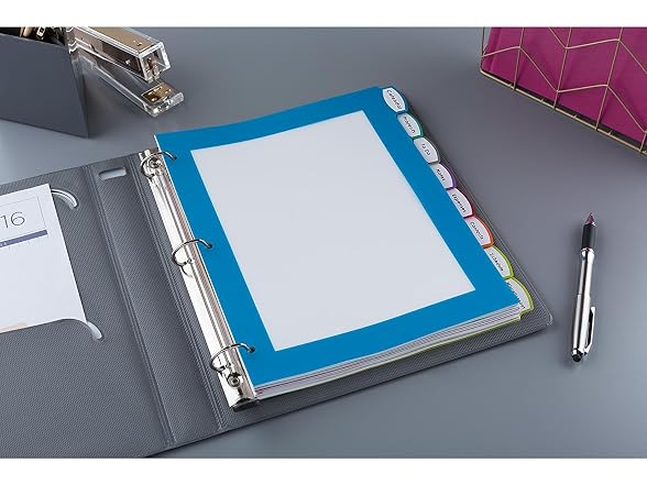 Avery Big Tab Ultralast Plastic Dividers with White Tab Labels
