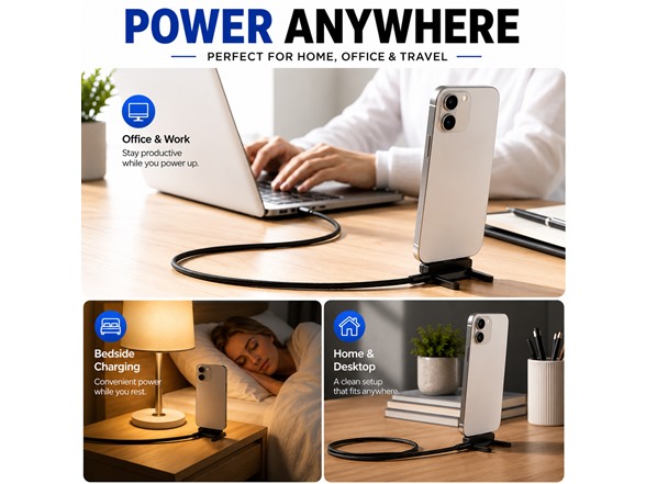 2in1 Charger with Phone Stand