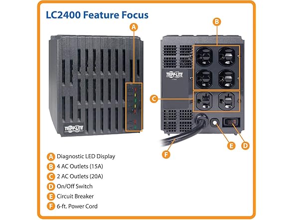 Tripp Lite TRIPPLITELC2400 TRIPP LITE LC2400