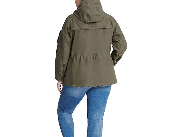 Levis Womens Cotton Hooded Field Jacket (S)