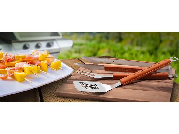 YouTheFan NCAA Arizona Classic 3-Piece BBQ Set - Gallery 2