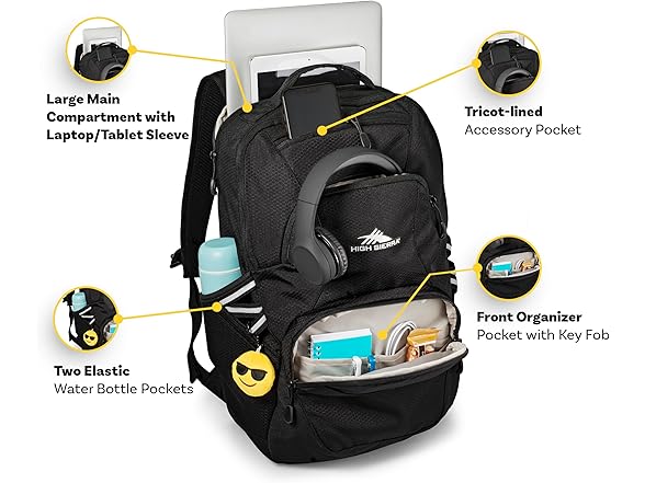 High Sierra Swoop Backpack, Your Choice