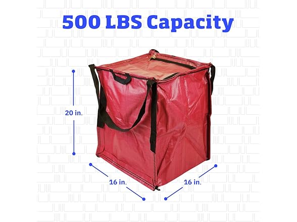 DURASACK 4PK Holiday Storage w/ Zipper Pick Color