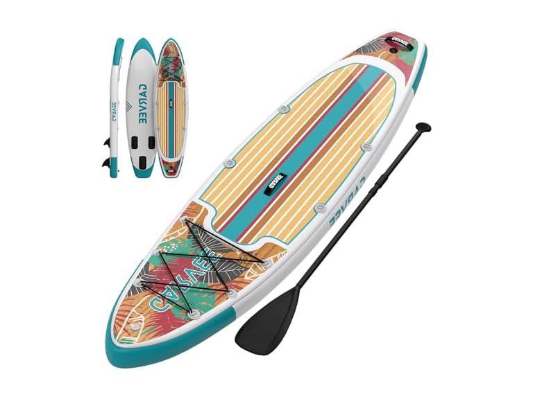 Inflatable Paddle Board for Adults 11 ft/10.6 ft - Gallery 7