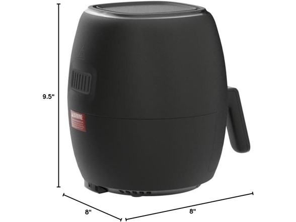 CHEFMAN Small Air Fryer, 3.6 Qt