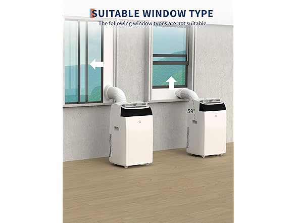 GAOMON 14000 BTU Room Air Conditioner