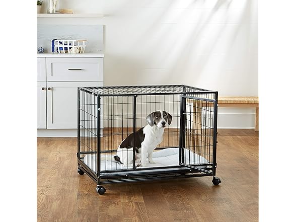 Amazon Basics Dog & Pet Kennel with Tray