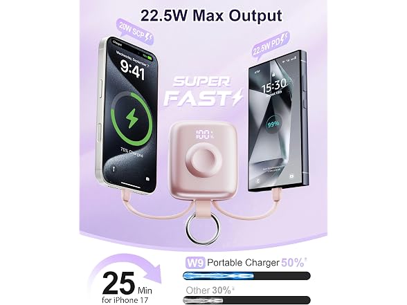 Taefoqun Portable Charger, 10000mAh