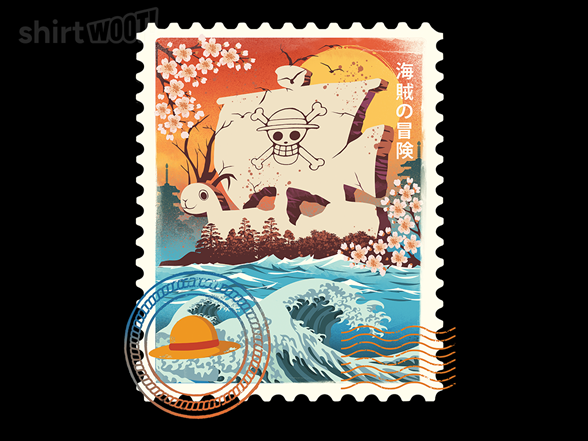 Pirate Mail Stamp