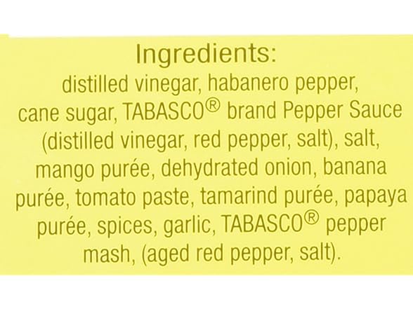 Tabasco Habanero Pepper Sauce, 5 Ounce (