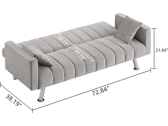 AWQM Futon Sofa Bed