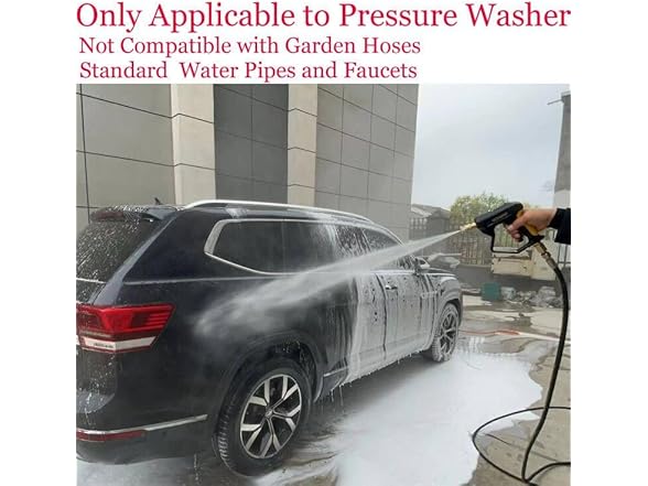 GDHXW Pressure Washer Gun w/5 Nozzles