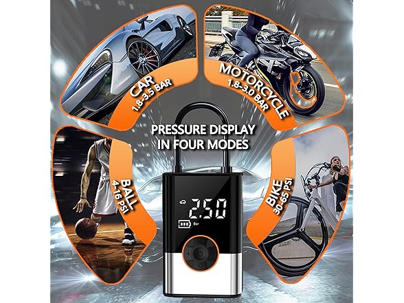 ArTea Tire Inflator Portable Air Compressors