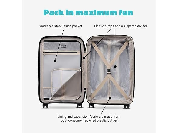 Atlantic Carry-on 21" Expandable Hardside Spinner