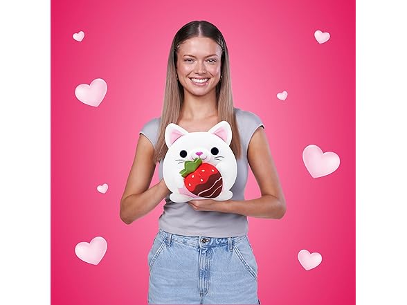 Snackles Valentine’s Edition 8-Inch Plush Toy