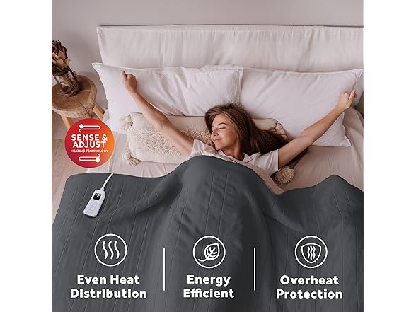 Sunbeam Royal Ultra Heated Blanket Full