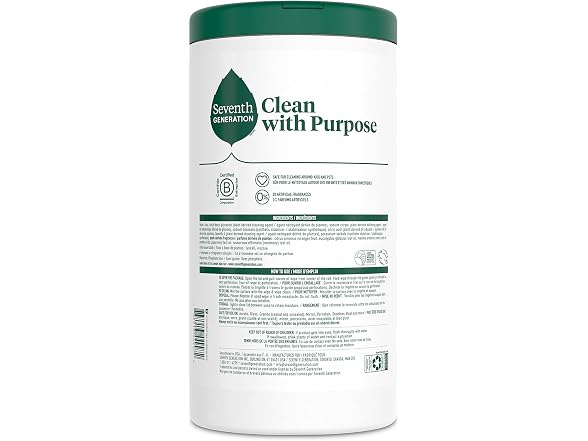 Seventh Generation Multi-Surface Wipes