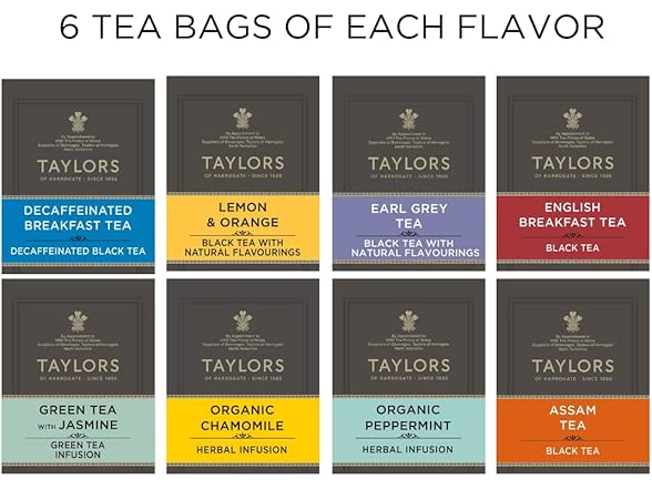 Taylors of Harrogate Assorted Specialty Teas, 48 ct