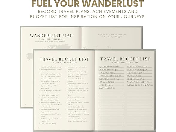 Inspired Ink Travel Journal