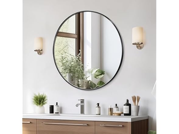 Wall Mounted Makeup Mirror