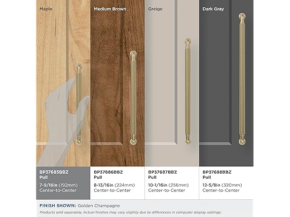 Amerock Collet 7-9/16 inch (192mm) Center-to-Center