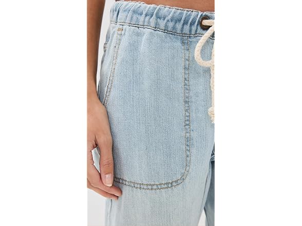 One Teaspoon Women (XXS) Shabbies Drawstring Jeans