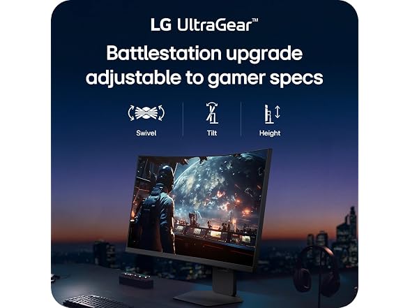 LG 37G800A-B 37-Inch Ultragear 4K UHD (3840 x 2160) Curved Gaming Monitor - Gallery 7
