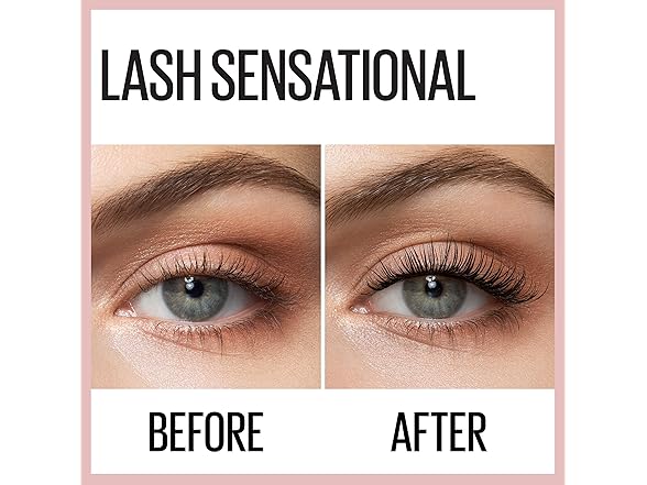 Maybelline Lash Sensational Washable Mascara