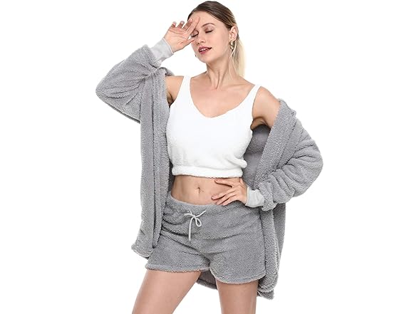 Women’s Sherpa Fleece 3 Piece Outfit