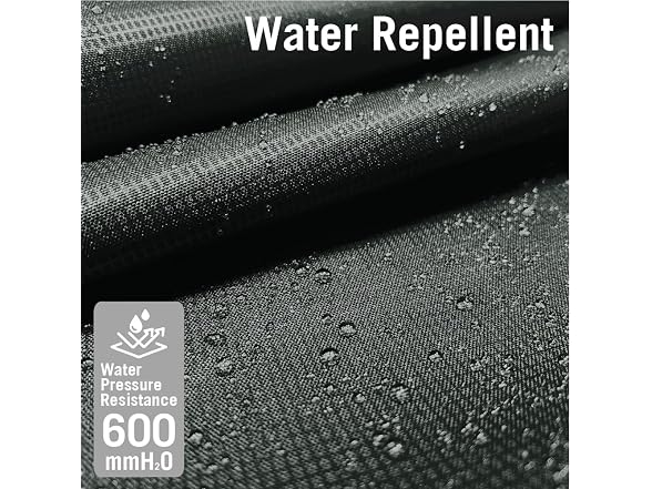 VIZALO 600D Polyester Fabric 58" Wide,Black, Grid Emboss