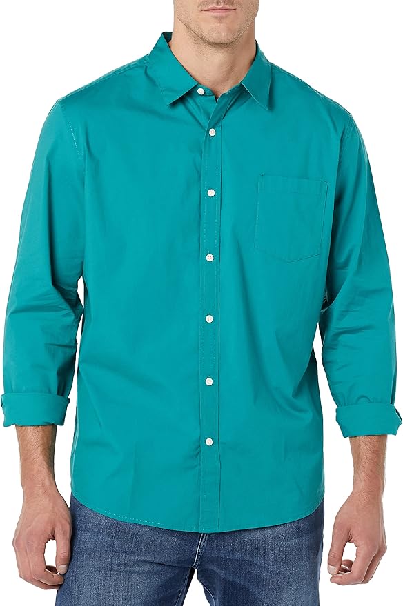 AE Mens LS RegularFit Stretch Poplin - Gallery 22