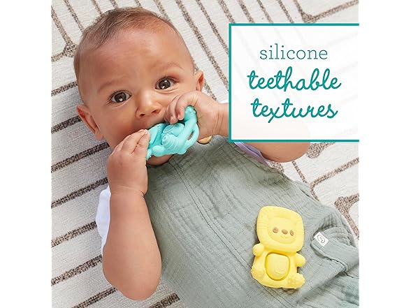 Infantino Teethimal Pop Pals Sensory Popper Toy