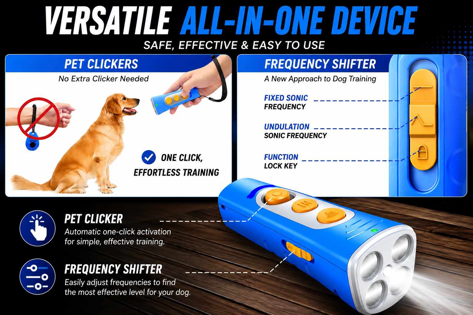 Ultrasonic Dog Bark Deterrent Device - Gallery 14