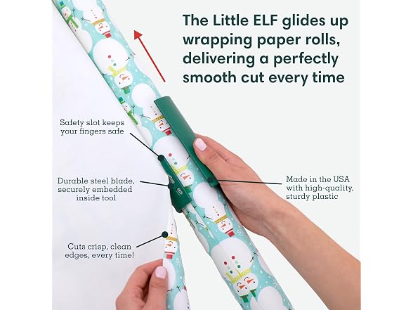 Little ELF Wrapping Paper Cutter