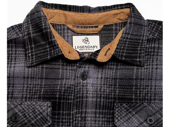 Legendary Whitetails Men (M) Shirt True Night Plai