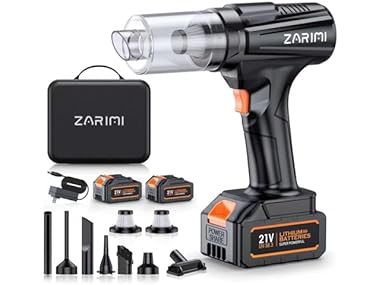 $64.99, Was $115.99, 43% Off! ZARIMI Handheld Car Vacuum Cleaner dealfomo