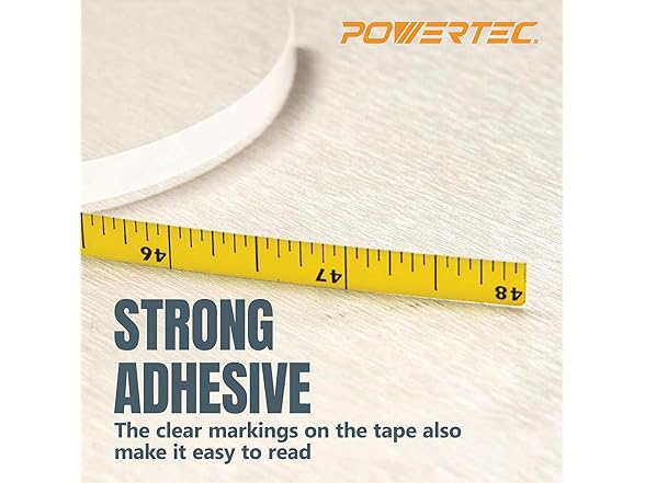 4' Measure Tape 2pk Adhesive