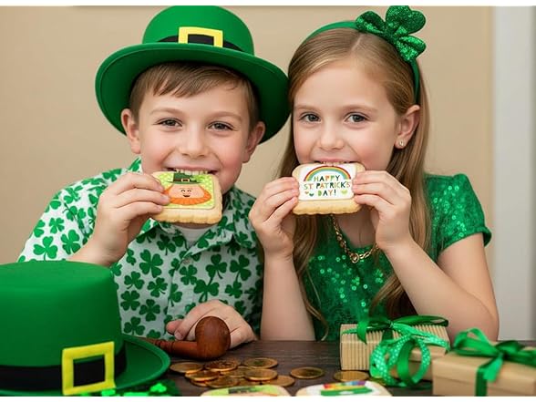 St Patrick Day Cookies 12 Pack