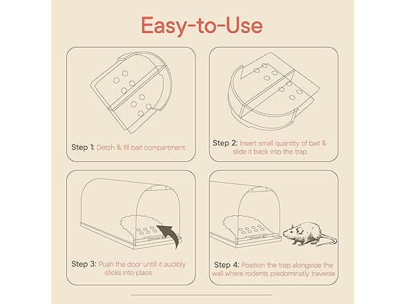 Campior Humane Mouse Trap Pack of 4