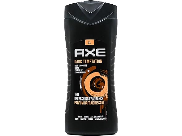 AXE 3-IN-1 Body, Face, Hair Wash, Variety Pack
