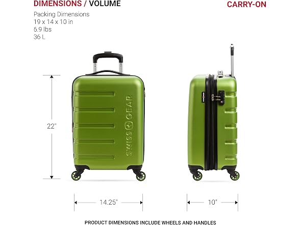 SwissGear Signature Carry-On/Large Hardside Luggage Set