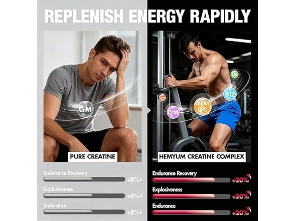 Creatine Gummies for Men & Women