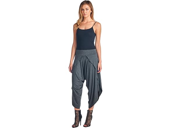 Popana Women (L) Casual Summer Boho Harem Pants